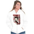 thumbnail image 3 of Kanji Style Betty Boop Beautiful Zip Hoodie Sweatshirt Women Brisco Brands S, 3 of 5