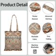 thumbnail image 4 of Sac de Courses en Toile à Rayures Abstraites – Sac Artistique Réutilisable, 4 of 6