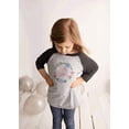 thumbnail image 5 of 7 ate 9 Apparel Kids Hello Spring Grey Raglan, 5 of 6