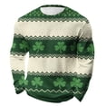 thumbnail image 1 of Camiseta de Día de San Patricio Hombres de Manga Larga Casual Cuello Redondo Tops para Fiesta Festival Viajes de Vacaciones Y Uso Diario Camisetas de Hombre Casual Estilado Verano, 1 of 6