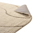 thumbnail image 5 of Area Rug Runner Floor Carpet, Beige, Fabric, 8x10, Living Kitchen Cafe Bistro Hospitality Restaurant, Modern Contemporary HB35837, 5 of 7