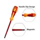 thumbnail image 3 of Magnetic Screwdriver Set Heavy Duty Manual Screwdriver Ergonomic Cross-Head Screwdriver Plumxblossom, 3 of 5