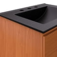 thumbnail image 5 of Modway Scenic 24" Wall-Mount Bathroom Vanity in Cherry Black, 5 of 9