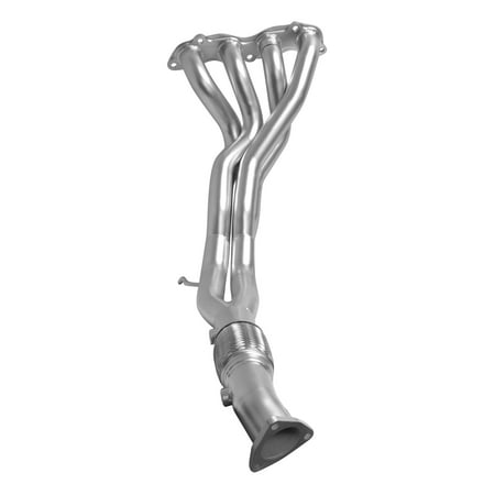 DC Sports AHR6614 Stainless Steel Racing Header w Ceramic Coating - Fits 02-06 Acura RSX (Best Headers For Rsx Type S)