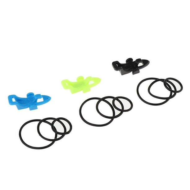 Fishing Hook Keeper With 3 Rubber Rings Lure Bait Holder Saf
