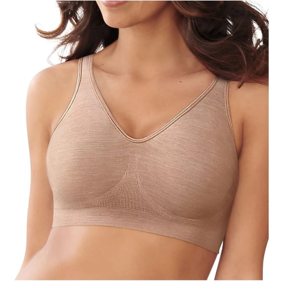 BALI Sunbaked Beige Comfort Revolution ComfortFlex Fit Bra, US Large, NWOT