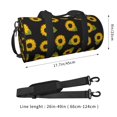 thumbnail image 2 of KLL Sunflowers Duffle Bag For Men Women Sport Gym Fitness Tote Travel Training Workout Basketball Football Weekender, 2 of 6