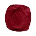 thumbnail image 4 of Chair Slipcover, Office Chair Cover, Elastic Washable Removable Chair Protector, Dark Red, 4 of 9