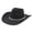 Black-Tbl8J, variant on OJSFQUFP Western Cowboy Hat for Women Men Small Short Wide Brim Beach Cow Girls Cattleman Cowboys Hats