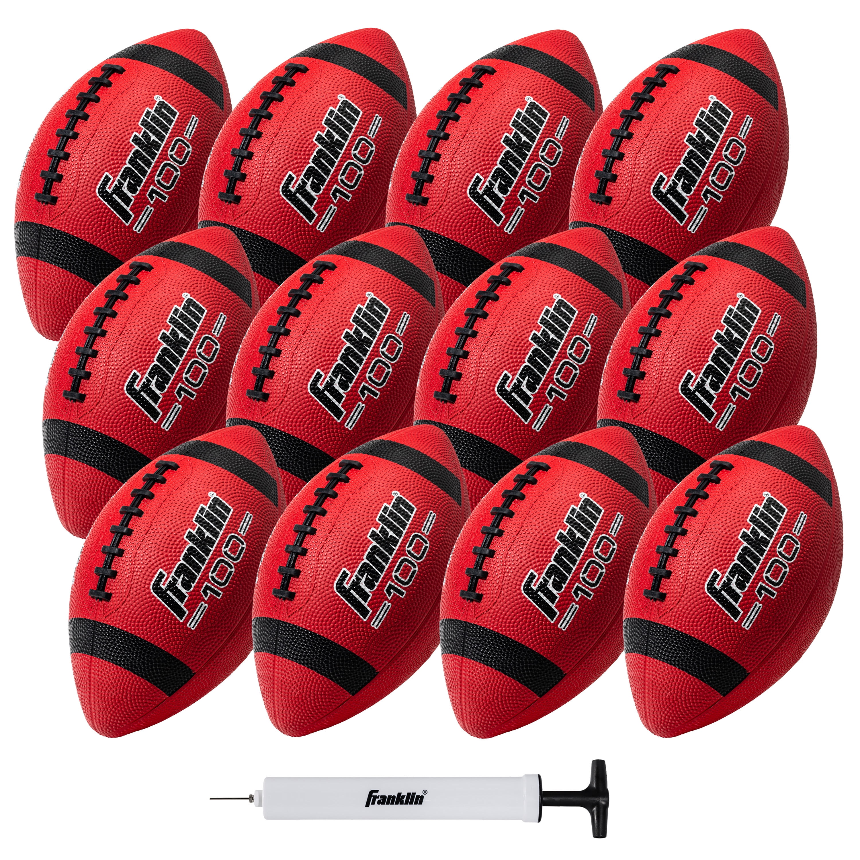 Kids Football Size 3 Grip Rugby Ball for Kid Boys Girls FREE Pump In & Outdoor 