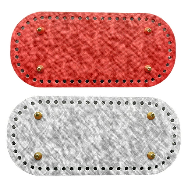 2 uds bolsas DIY Hugo accesorios para crochet Rojo + gris