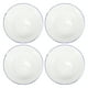 thumbnail image 1 of Platos esmaltados irrompibles, bandeja para servir cenas, plato para ensalada y Pasta, 4 Uds., 1 of 8