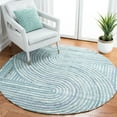 thumbnail image 2 of SAFAVIEH Southampton Landen Abstract Area Rug, Blue, 6' x 6' Round, 2 of 8