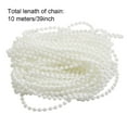 thumbnail image 3 of Greenne 10 Meter Roller Blind Ball Chain Curtain Cord Bead Vertical Roman Control Cord, 3 of 9