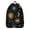 Black-14, variant on Witchy Gothic Backpack, Lightweight School Bag Featuring Golden Cosmic Sun and Moon Star Pattern