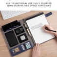 thumbnail image 1 of Veeogra Clearance!Office Supplies,Work Notebook,Business Portfolio Padfolio Document Folder Multifunctional Briefcase Notebook Planner Personal Organizer for Women And Men,Classroom Supplies,Grey, 1 of 6