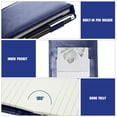 thumbnail image 3 of Set de soporte para bloc de notas de bolsillo Outus con cuaderno de cuero y bolígrafo, 3 of 6