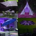 thumbnail image 2 of Huiyi Parasol Lights,104 LED Umbrella Light Remote Control 8Modes Battery Operated Hanging Light Decor Pole Lights for Outdoor Patio Umbrellas Camping Tents, 2 of 7