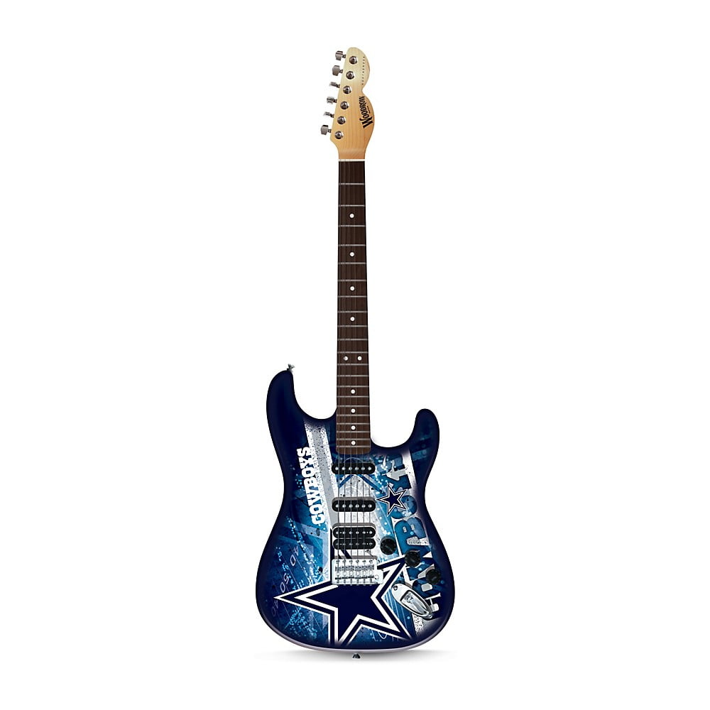 Woodrow NFL NorthEnder Electric Guitar, Dallas Cowboys