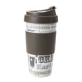 thumbnail image 2 of Design for Living Taza de 16 Onzas, Color Marrón y con Estampado de Café, Juego de 2, 2 of 5