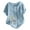 Blue, variant on Uaswgudfs Women's Boat Neck Floral Embroidery Linen Blouse Half Sleeve Casual Tunic Cute Top for Spring/Summer Versatility