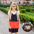 thumbnail image 5 of FJLBDE Case for iPad (A16) 11th Gen 2025/10th Gen 2022 10.9 Inch with Butterfly Stand, Heavy Duty Rugged Protective Cover with Pencil Holder Shoulder Strap for Kids Girls, Red, 5 of 7
