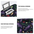 thumbnail image 3 of Hirioo Colorful Vintage Cactuses for Elasticity Suitcase Cover (No luggage Included) Durable Luggage Protector Fits 18-32 Inch Luggage-Small, 3 of 7
