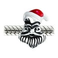 thumbnail image 2 of Bling Jewelry Womens Holiday Christmas Winter Santa Claus Bead Charm .925Sterling Silver, 2 of 4