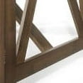 thumbnail image 4 of GDF Studio Grover Farmhouse Wood Dining Table, Antique Brown, 4 of 8