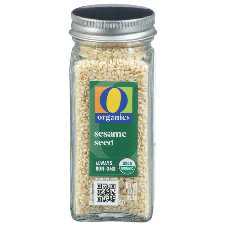 O O Organic Sesame Seed USDA Organic Kosher 2.2-Ounce