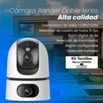 thumbnail image 4 of Imou Cámara De Seguridad Ranger 8mp Ipc-s2xn-8m0wed Doble Lente Video A Color 24/7 Imou Sense Uso En Interior Alta Definición Máxima Protección Audio Bidireccional Detección De Humanos Modo Privacidad, 4 of 7