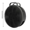 thumbnail image 2 of Silicon Shower Brush With Handle For Deep Cleaning Exfoliation And Massage Soft Sensitive Skin Use Easy Hang Storage Bathroom, 2 of 2