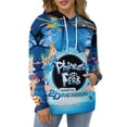 thumbnail image 4 of Phineas And Ferb Hoodie 3D Print Pullover Hooded Long Sleeve Sweatshirts Tops Blouse with Pocket for Mens Womens, 4 of 8