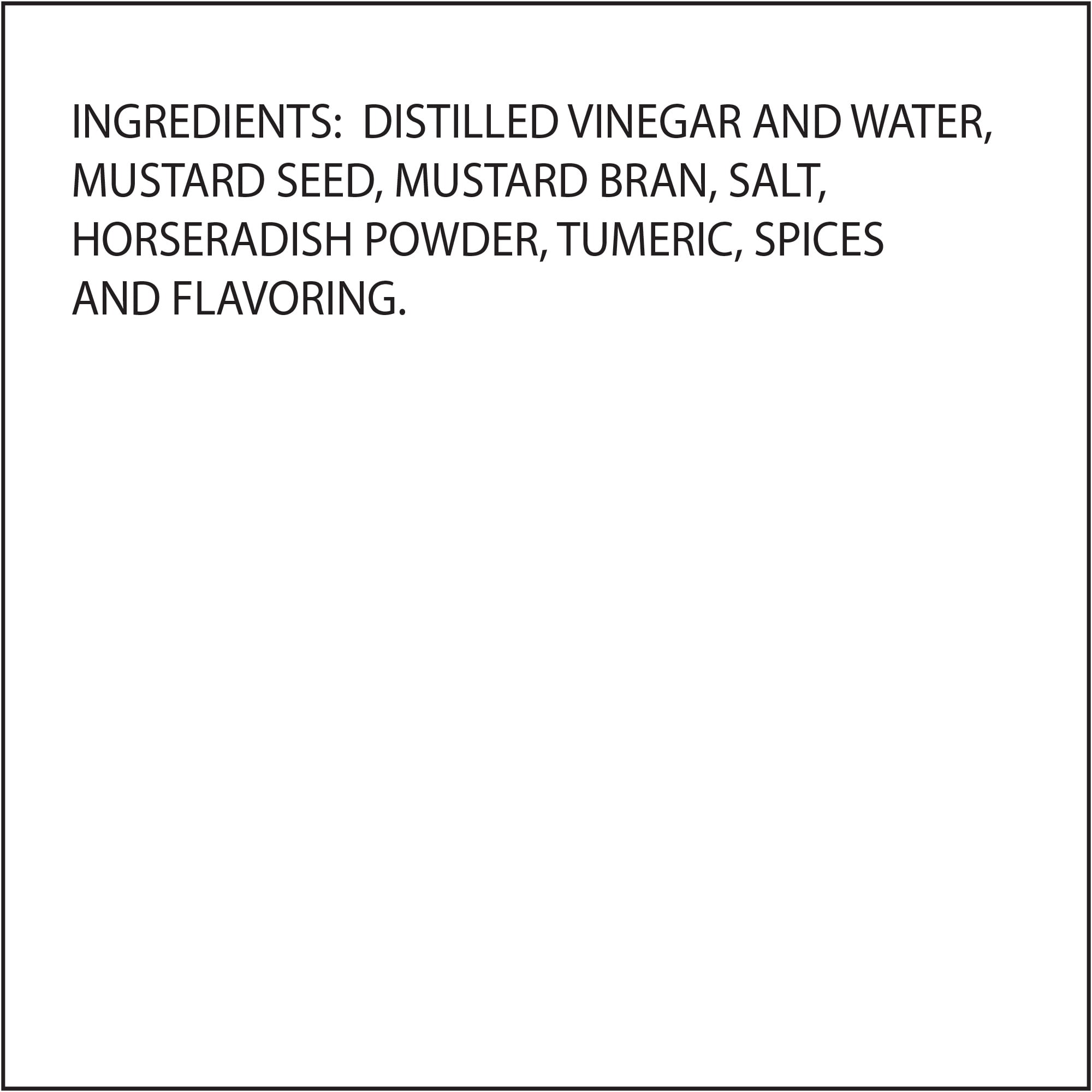 Hofmann Horseradish Mustard, Bold Deli Style, 12 oz Squeeze Bottle – Spicy Mustard for Sandwiches and Sausages