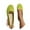 Green, variant on Ladies On Mules Plush Lining for Comfort Women's Ballerina On Shoes Non Knitted Trainers Comfortable Breathable Summer Sporty Women Flat Shoes Comfort Shoes