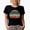 Black, variant on Always Put Your Best Face Forward, Beauty Themed Merch Gift for Makeup Artist or Lovers, Cosmetologists & Beauticians, Black T-Shirt, Medium