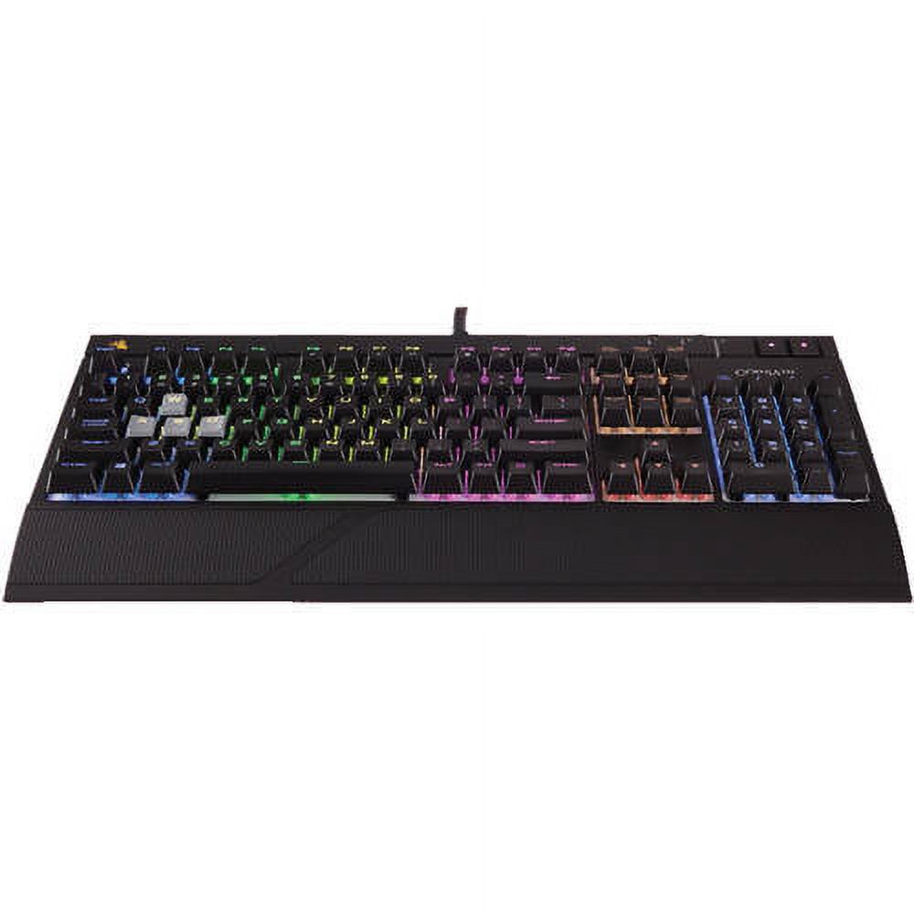 CORSAIR STRAFE RGB Mechanical Gaming Keyboard - USB Passthrough - Linear and Quiet - RGB LED Backlit - image 2 of 5