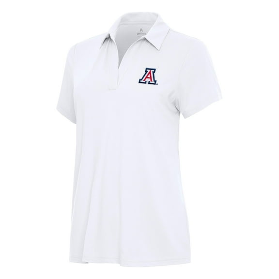Women's Antigua White Arizona Wildcats Era Polo