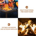 thumbnail image 3 of OULII Fireplace Tools Indoor Modern Fireplace Accessory for Adjusting Campfire Size 1Pack, 3 of 8