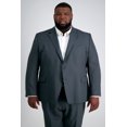 thumbnail image 2 of Big & Tall Travel Performance Stria Tic Weave Suit Jacket Classic Fit HZ90298, 2 of 7
