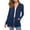 Navy, variant on Extra Long Sweater Women's Long Sleeve Open Front Cardigan Casual Loose Lightweight Cardigans With Pockets