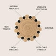 thumbnail image 3 of JONATHAN Y ANSA 5' Round Area Rug, Ayana Two-Tone Jute Hippy Circle - Natural/Black, RNF108A-5R, 3 of 6