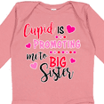 thumbnail image 4 of Inktastic Cupid is Promoting Me to Big Sister Girls Long Sleeve Baby Bodysuit, 4 of 5
