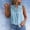 21#Light Blue, variant on Summer Tank Tops for Women Loose Fit Pleated Tunics V-Neck Sleeveless Lace Basic Tops Light Blue,Size 3XL