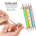 thumbnail image 4 of Diseñador de bolígrafos para uñas, herramienta para decoración de uñas, pinceles para pintar uñas, herramienta para puntear uñas, lámina para uñas, cinta para manicura, 4 of 5