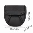 thumbnail image 5 of Housse pour Moulinet de Pêche Spinning P/M/G Sac de Rangement pour Roue de Pêche Étui Protecteur Sac Imperméable pour Moulinet Rangement Ensemble de Roues Antichute, 5 of 5