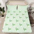thumbnail image 2 of Erosebridal Ribbon Bow Sheet Set Queen, Chic Bowknot Bedding Sets Queen Size, Fairy Tale Decor 4 Pieces, 2 of 7