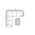 thumbnail image 3 of JERFIT 8-Piece Outdoor Patio Sectional Set with Tempered Glass Coffee Table, Grey Mix HDPE Wicker, No Assembly Required, 3 of 8