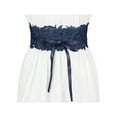 thumbnail image 6 of INSPIRE CHIC Women's Lace Wide Waist Belt Wrap Around Obi Croset Belts Bowknot, 6 of 6
