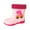 Pink, variant on Otqutp Baby Soft Sole Dinosaur Boots Little/big Kids Boys and Girls Rain Boots Kids Water Shoes Outdoor Anti Slip Dinosaur Rain Shoes 3-10 Years(Pink,5.5-6 Years)